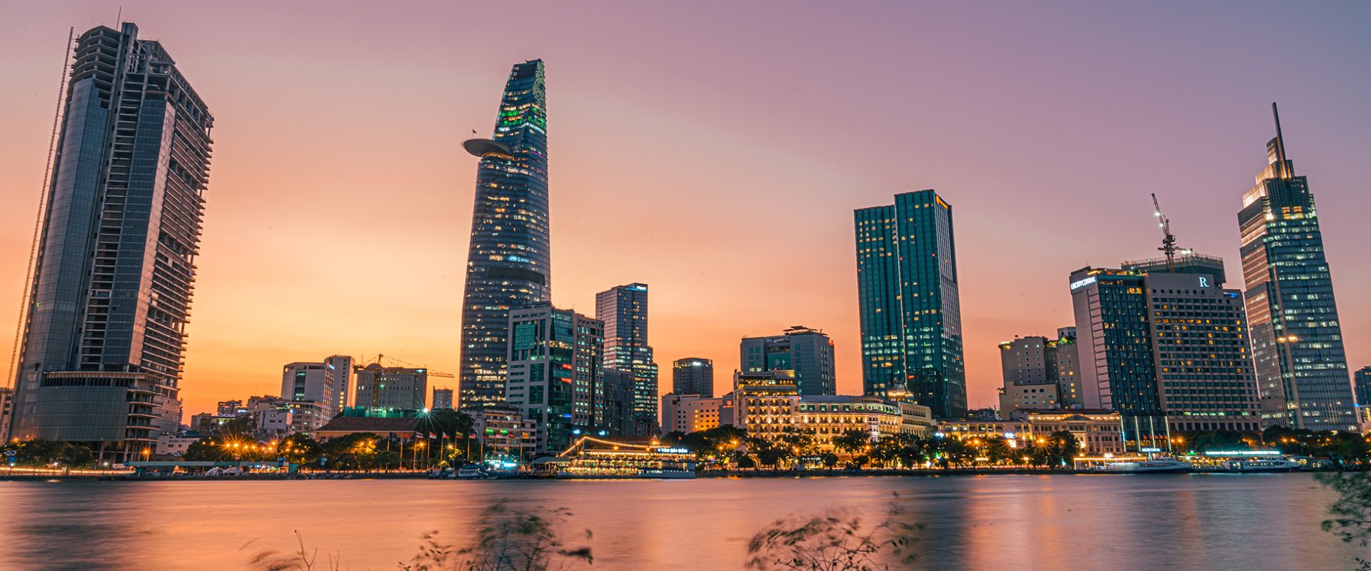 Skyline of Ho Chi Minh City