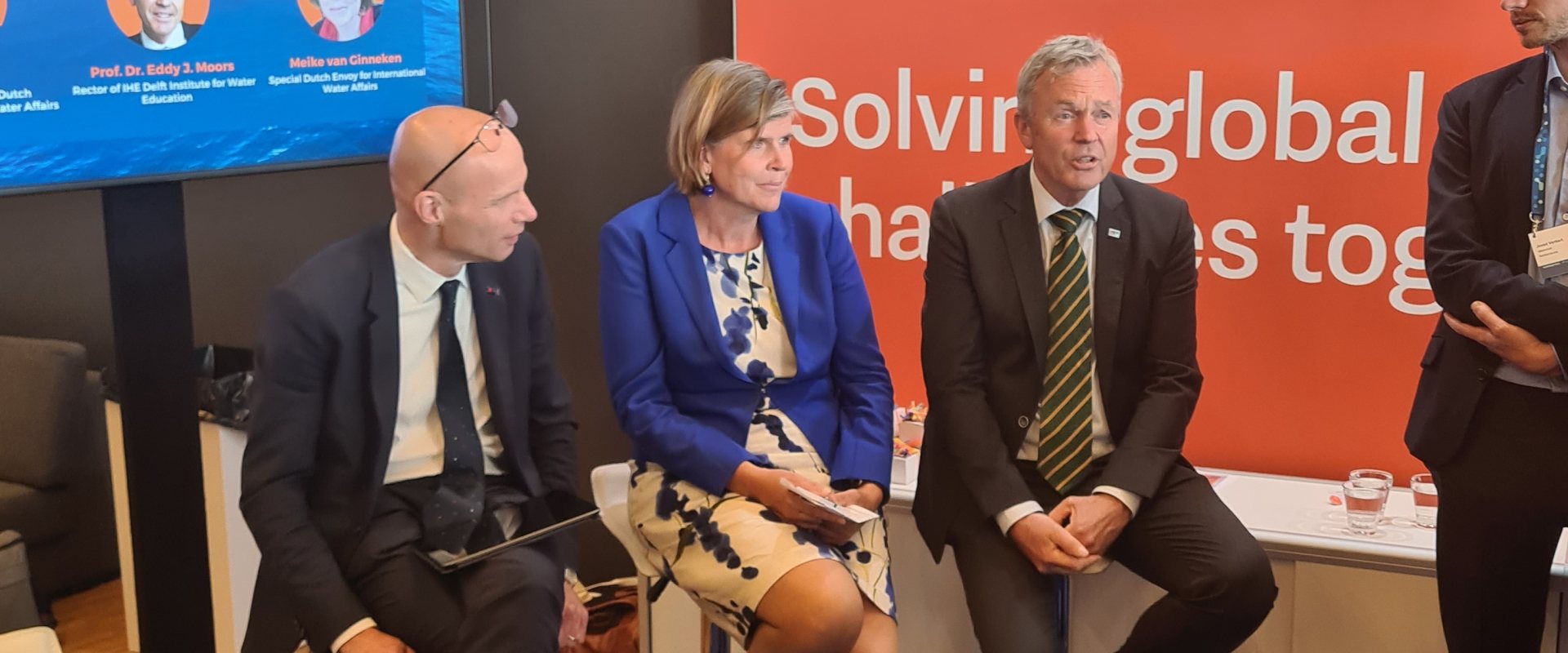 Workshop, led by former Dutch water envoy Henk Ovink and rector Eddy Moors of IHE Delft Institute for Water Education