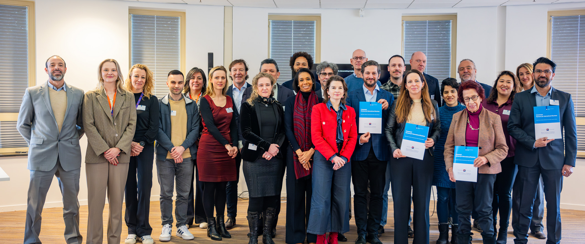 Launch of the PIB Blue Horizon Initiative in February 2025 in The Hague. Photo: Netherlands Enterprise Agency