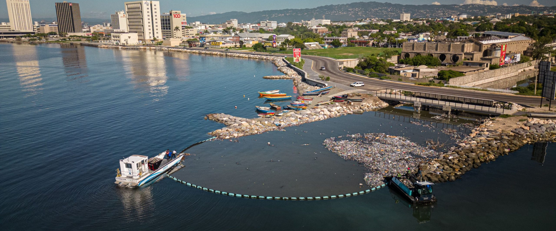 The Ocean Cleanup in Jamaica