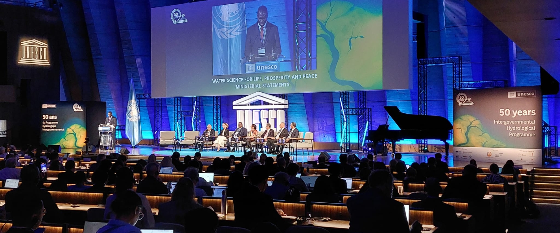 •	Election session: NL as a new IHP Council member, December 2025, Paris. Photo credits: UNESCO