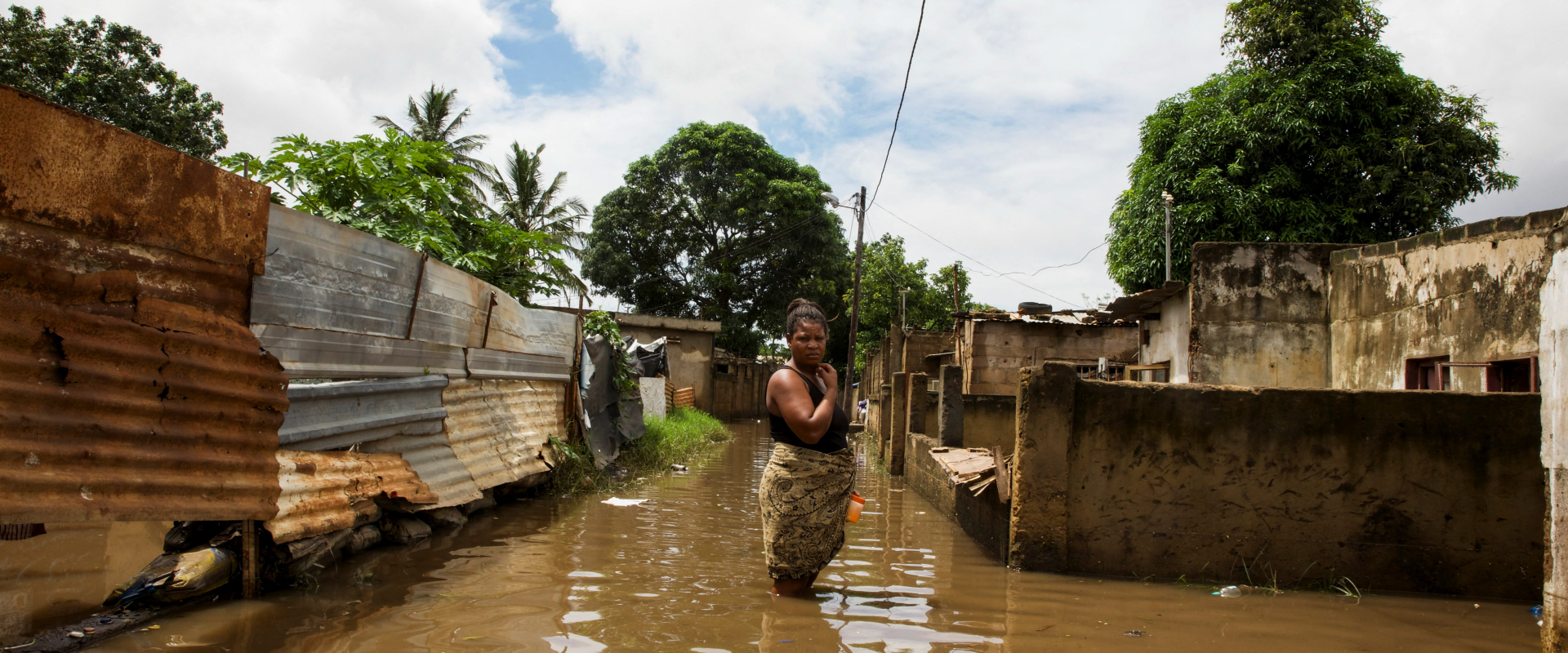 Mozambique flood. Photo from Reuters.