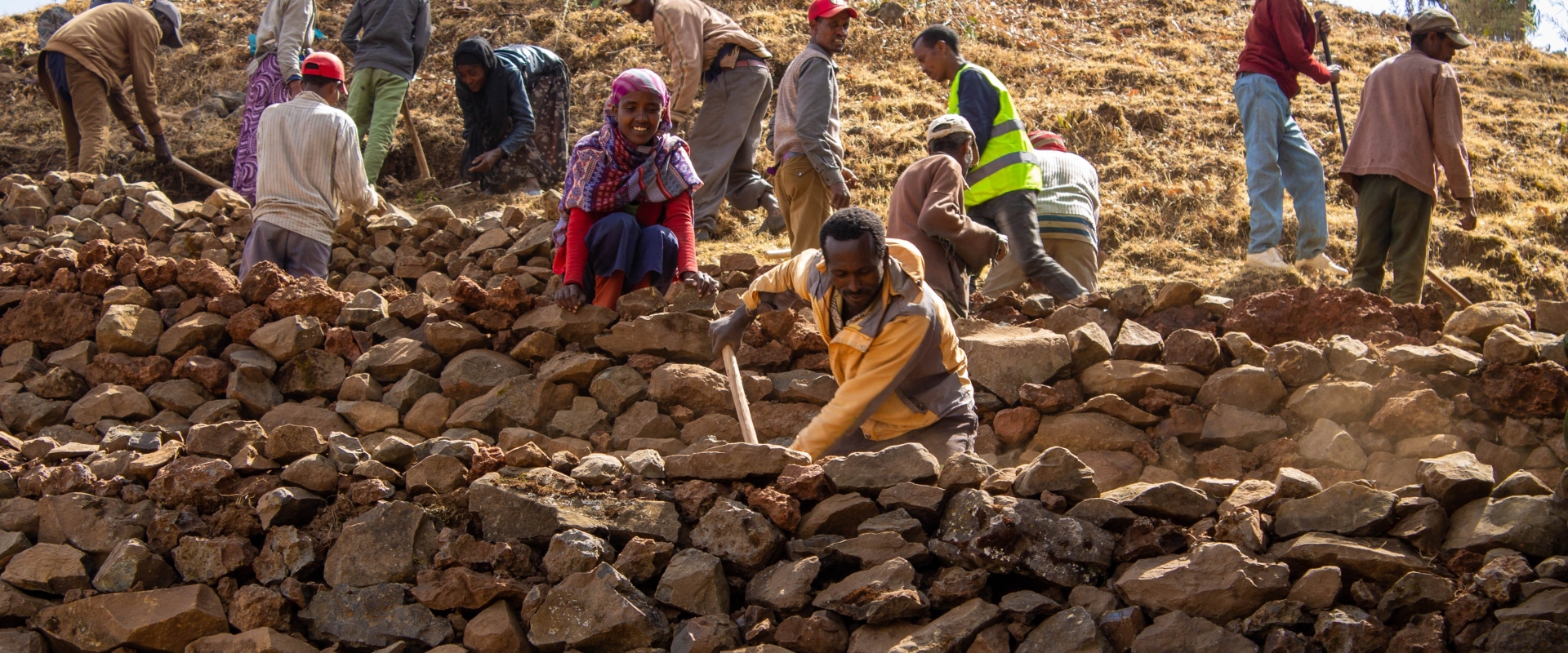 IRM4WASH project in Ethiopia. Photocredits VEI – Dutch Water Operators