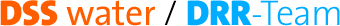 Logos DRR-Team and DSS water